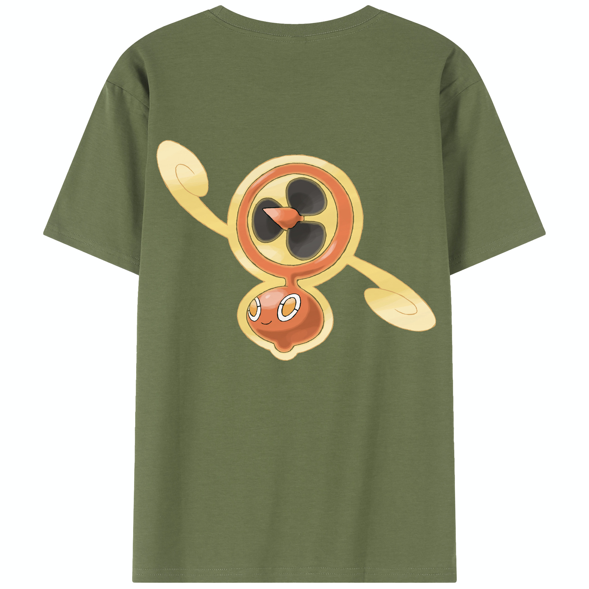 （画像用） ポケットモンスター Pokémon 綿100％半袖Tシャツ（背面プリント）